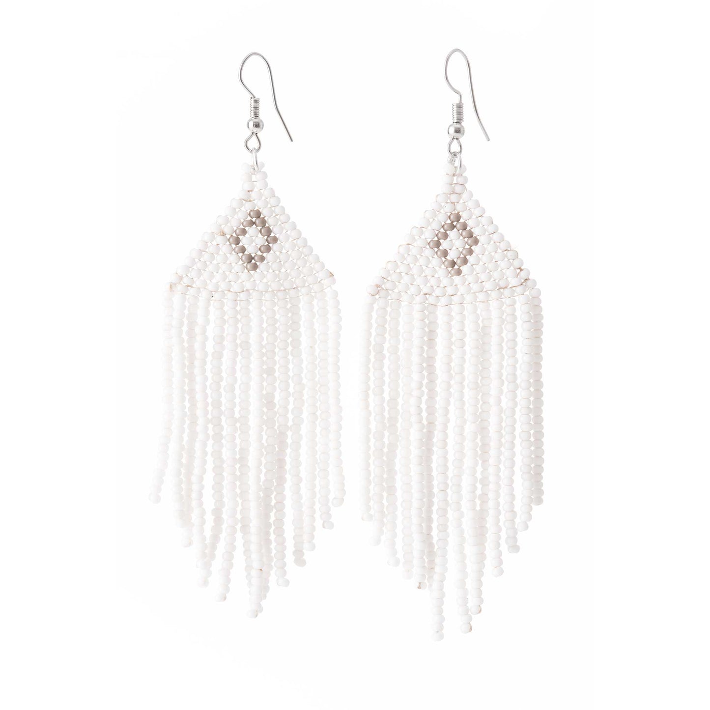 Diamond Tassel Earrings