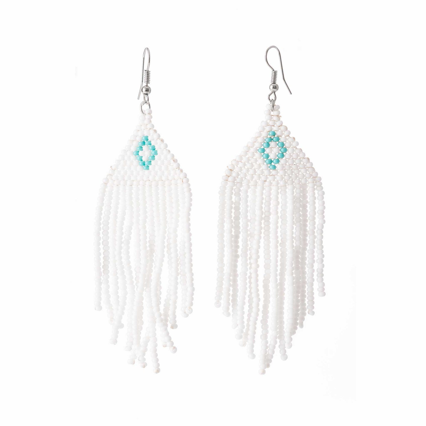 Diamond Tassel Earrings