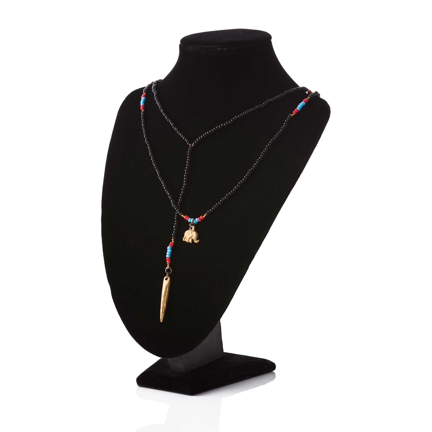 Africa Double Charm Necklace