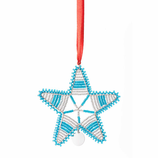 Star Christmas Ornament (Pack of 5)