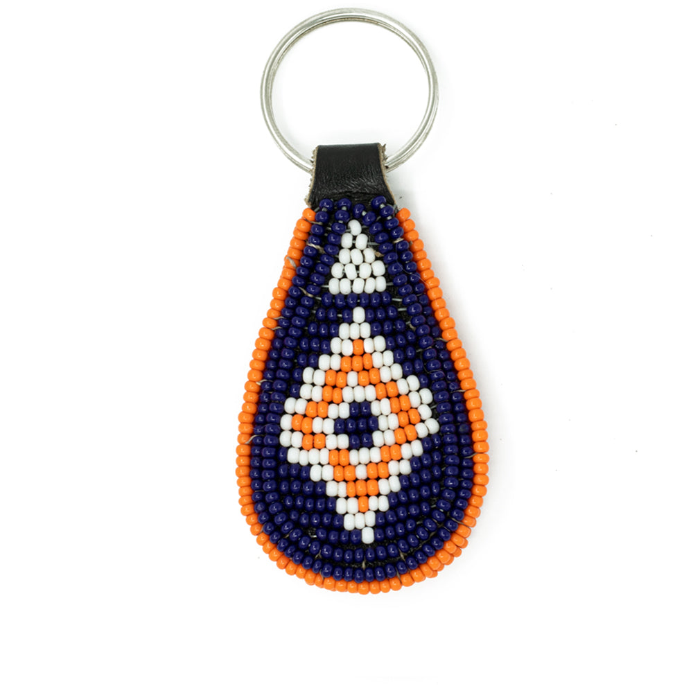 Oval keychain