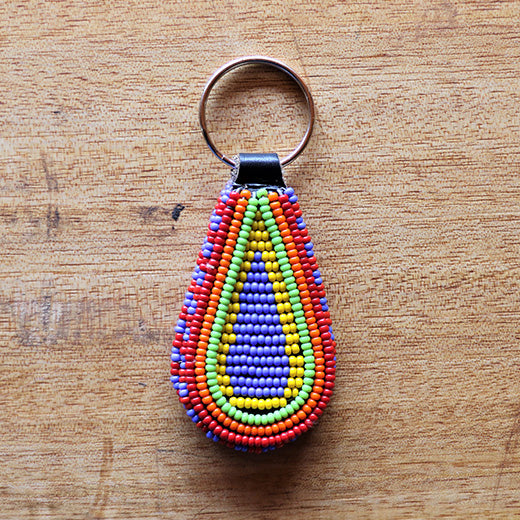 Oval keychain