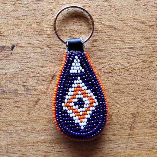 Oval keychain