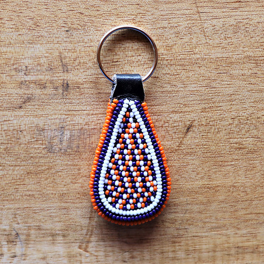 Oval keychain