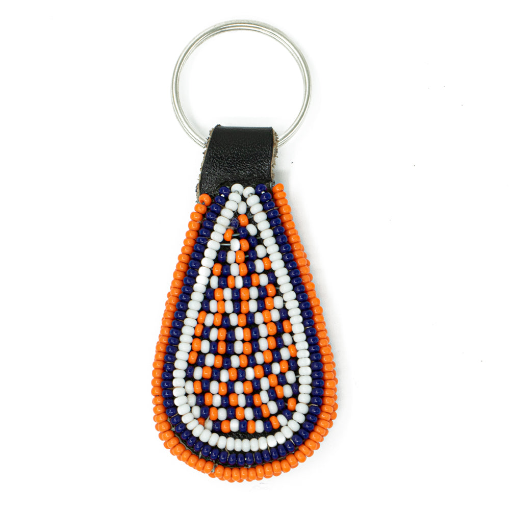 Oval keychain