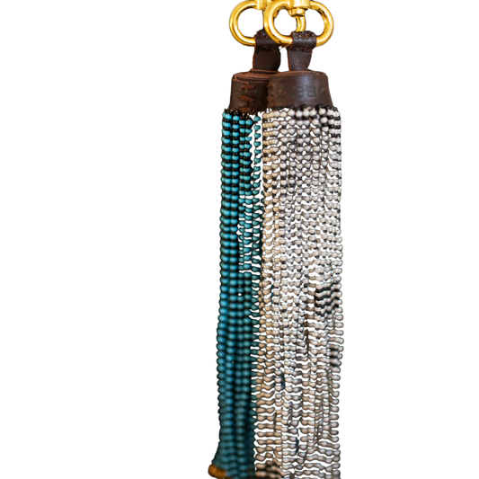 Beaded Tassel Keychain