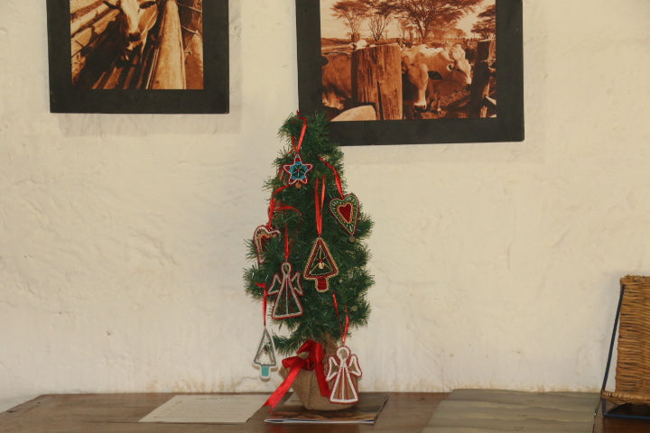 Engel-Weihnachtsschmuck (5er-Pack)
