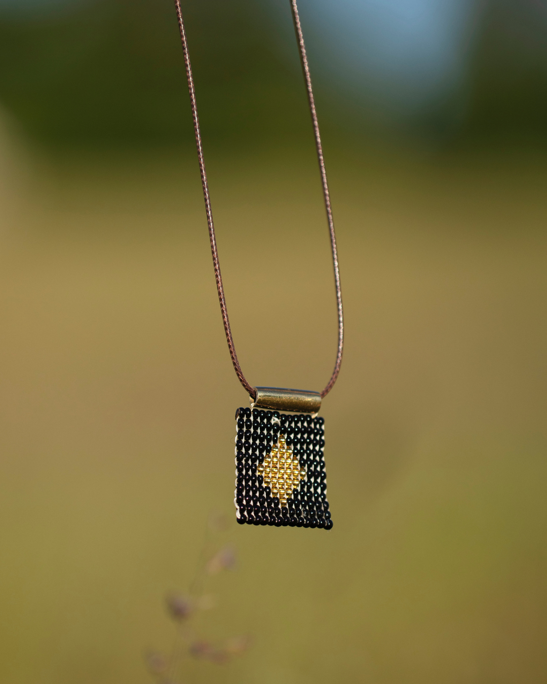 Beaded Charm Necklace