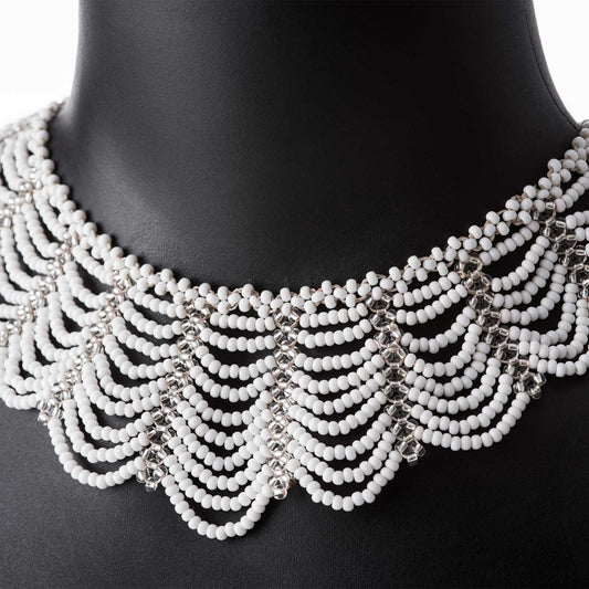Collier en dentelle Saina