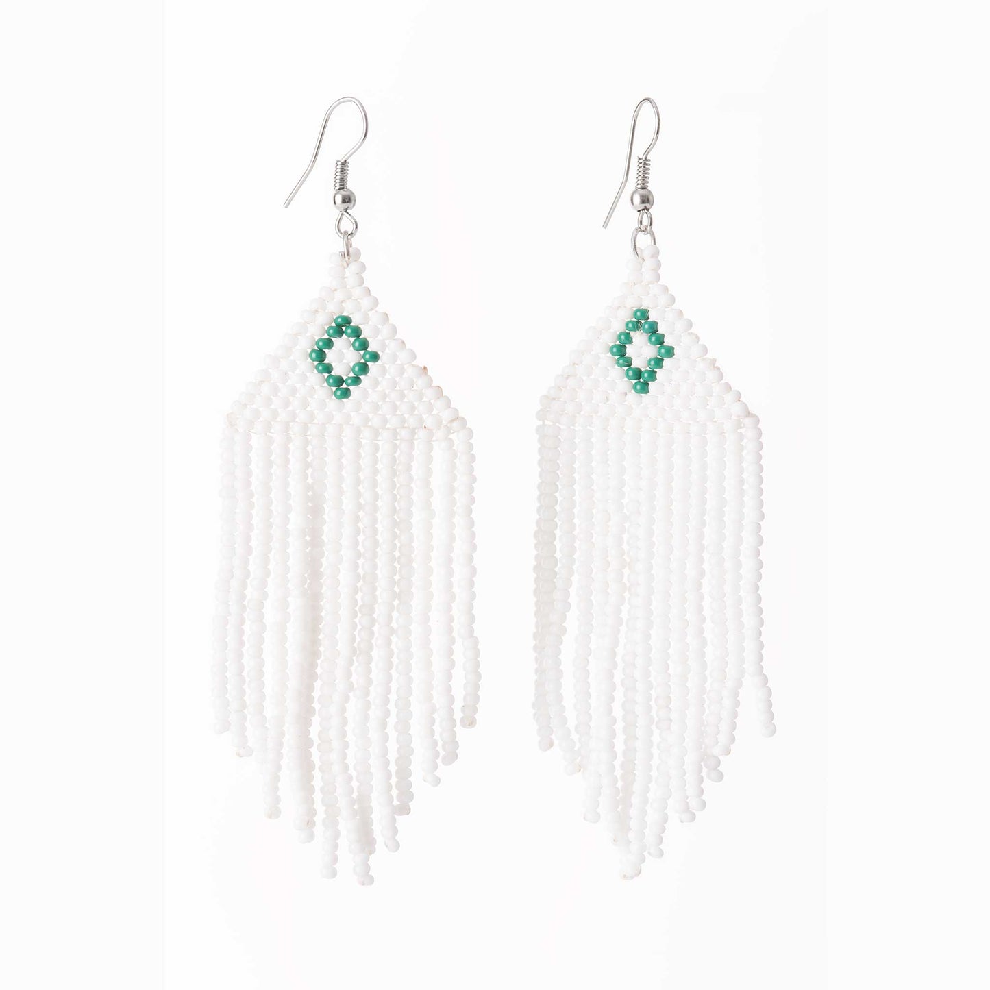 Diamond Tassel Earrings