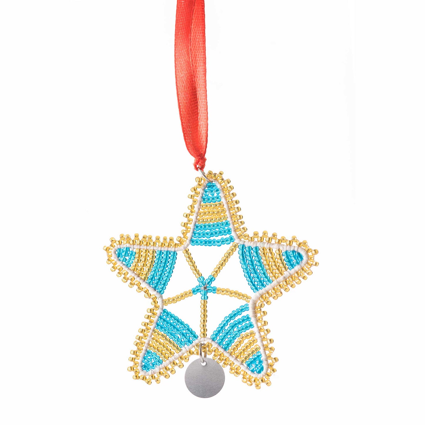 Stern-Weihnachtsschmuck (5er-Pack)