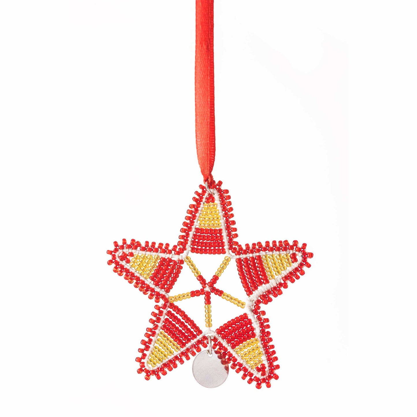 Stern-Weihnachtsschmuck (5er-Pack)