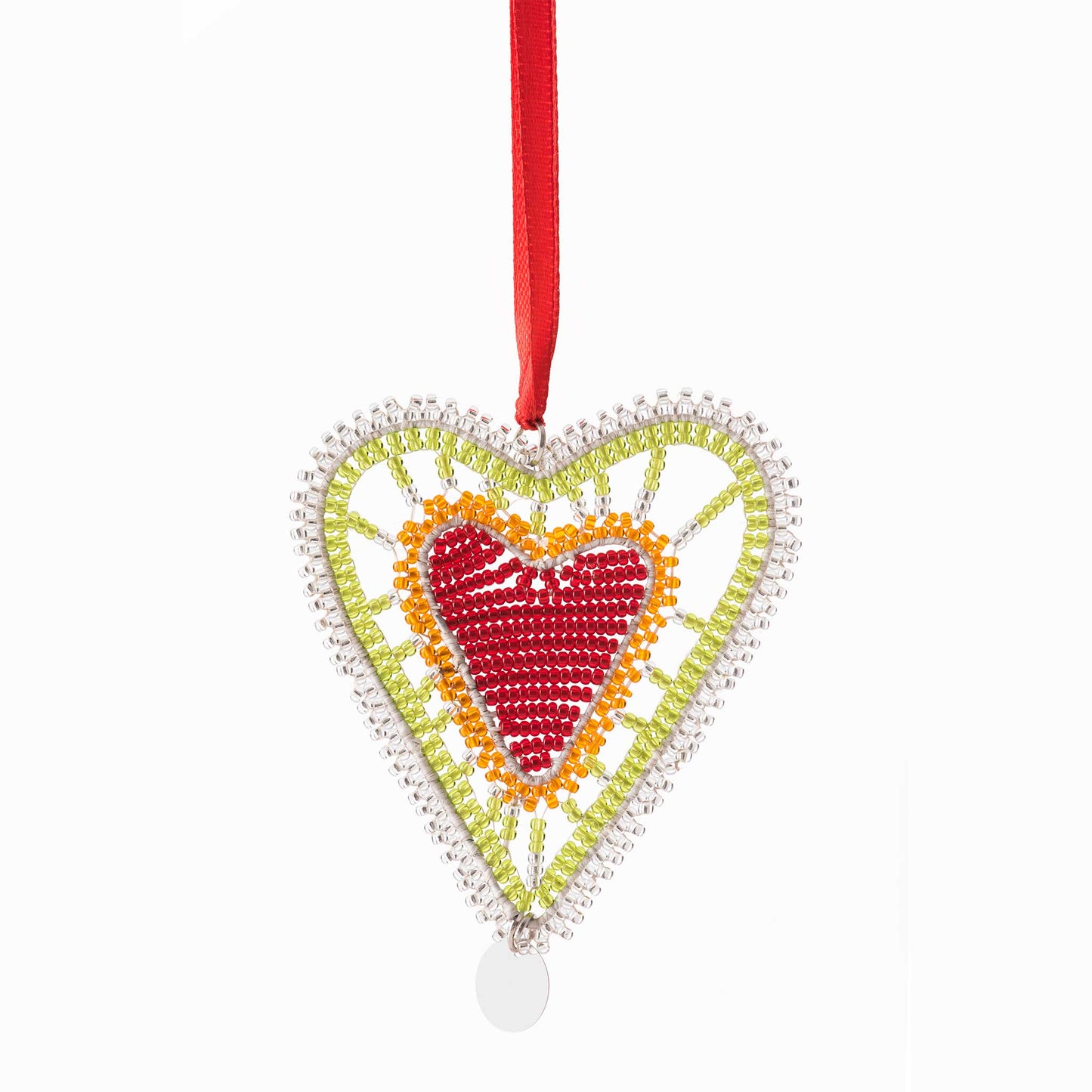 Heart Christmas Ornament (Pack of 5)